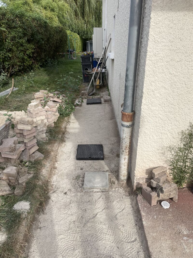 Réalisation de la réfection d’un réseau d’EU dans le cadre d’un dossier d’assurance sur la commune de Saint-Romain-de-Jalionas (38)-4